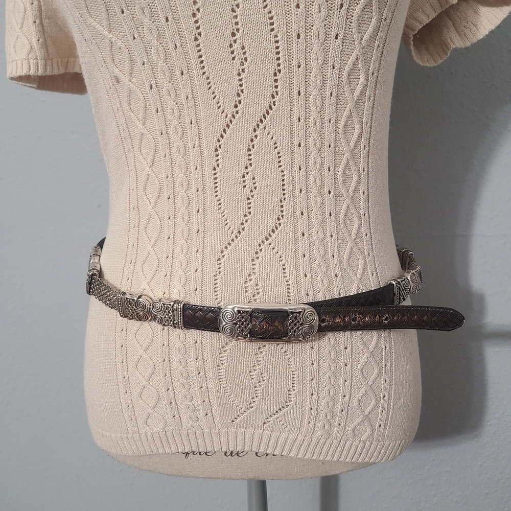 Brighton B4200 Reversible Black Brown Belt Size L34